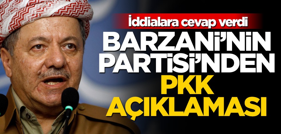 Barzani'nin partisinden flaş açıklama! PKK'nın iddialarına cevap verdi