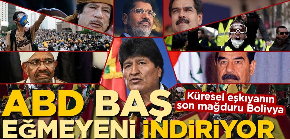 Baş eğmeyen Morales’e ABD darbesi