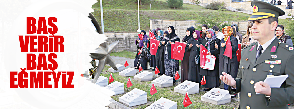 Baş verir, baş eğmeyiz