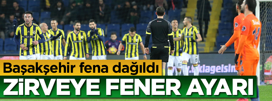 Başakşehir fena dağıldı