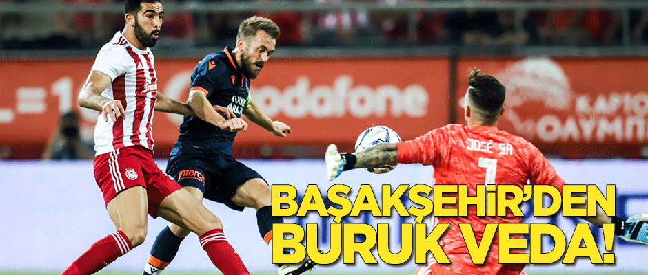 Başakşehir'den buruk veda!