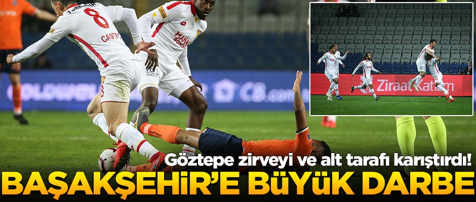 Başakşehir'e Göztepe darbesi!