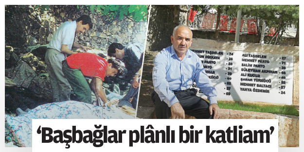 ‘Başbağlar plânlı bir katliam’