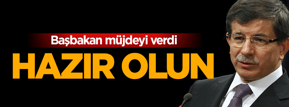 Başbakan Ahmet Davutoğlu’ndan vize müjdesi