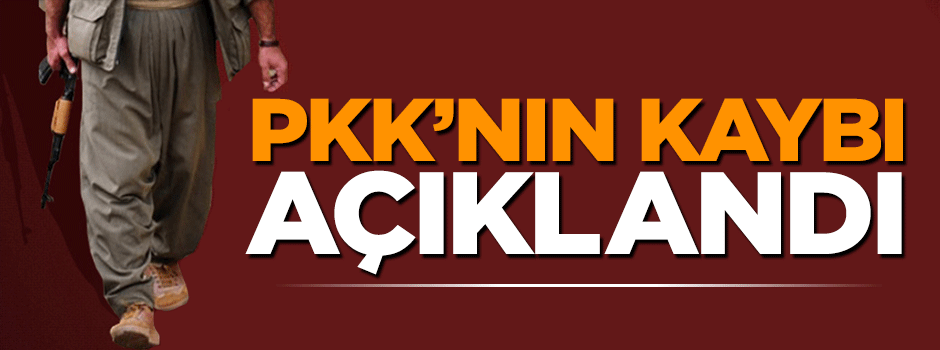 Başbakan Ahmet Davutoğlu PKK'nın kaybını açıkladı