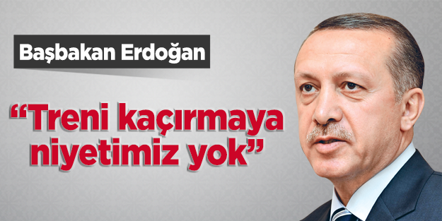 Başbakan: "Bilim ve teknolojide treni kaçırmak yok"