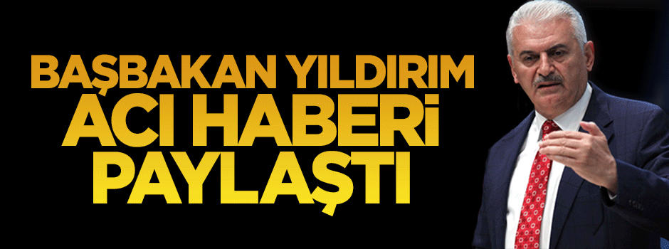 Başbakan Binali Yıldırım şehit sayısını açıkladı