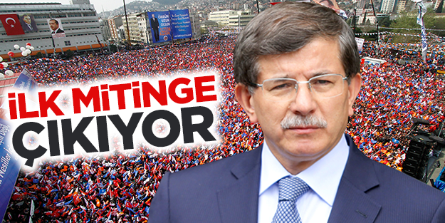 Başbakan Davutoğlu ilk mitingini Konya'da yapacak