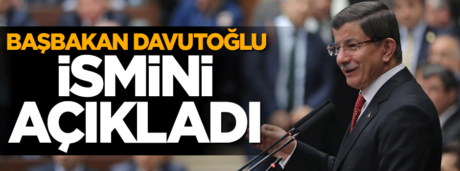 Başbakan Davutoğlu ismini açıkladı: Birlik, huzur ve demokrasi eylem planı