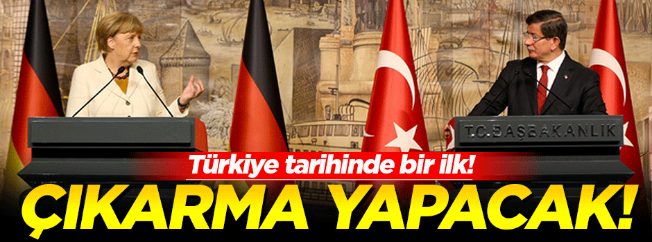 Başbakan Davutoğlu, Merkel’le buluşacak