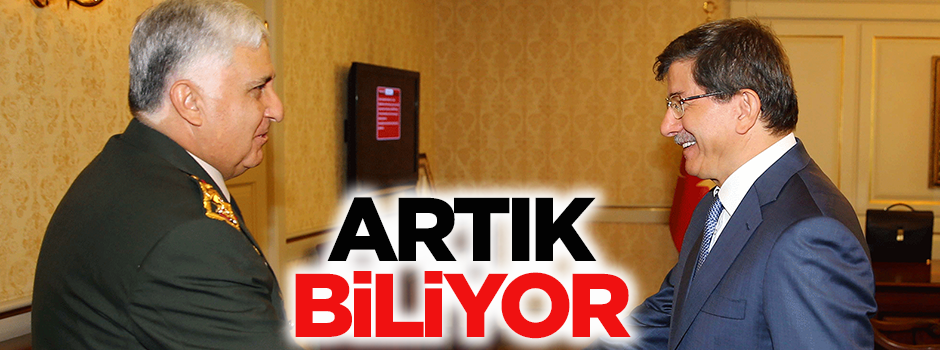 Başbakan Davutoğlu: Necdet Özel artık biliyor