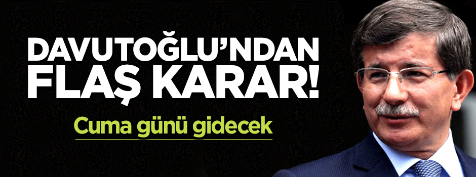 Başbakan Davutoğlu Sur'a gidiyor