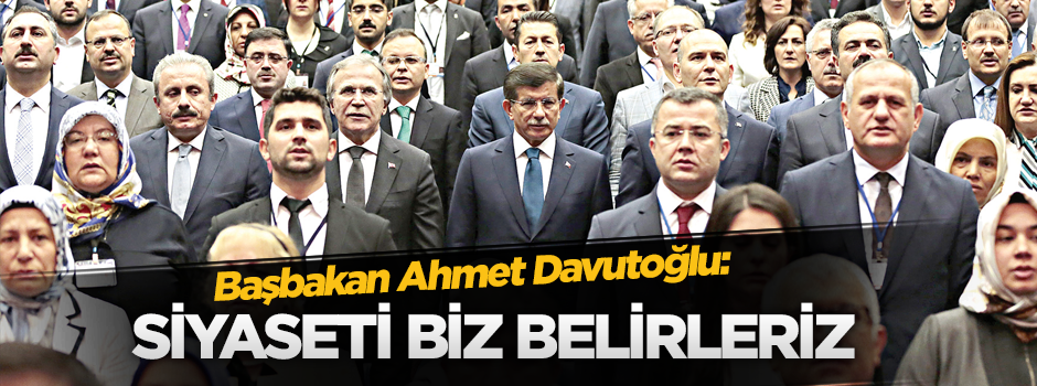 Davutoğlu, Türkiye'ye gömlek biçmeye çalışan dış odaklara sert çıktı