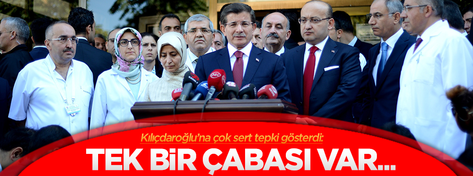 Başbakan Davutoğlu'ndan Kılıçdaroğlu'na IŞİD cevabı