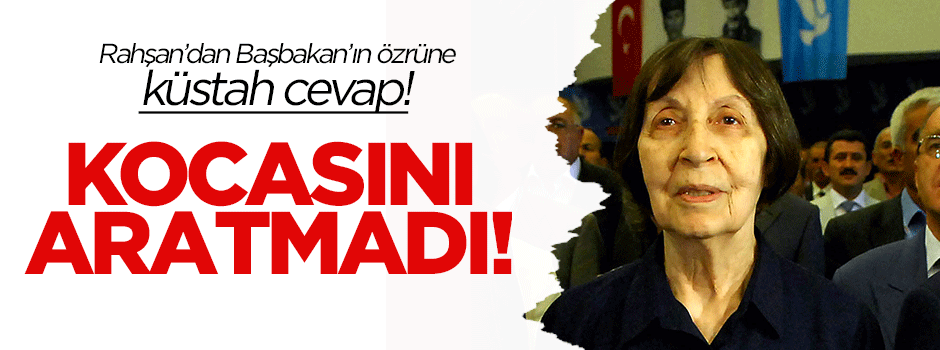 Başbakan Davutoğlu'nun 'başörtüsü özrü'ne Rahşan Ecevit'ten cevap