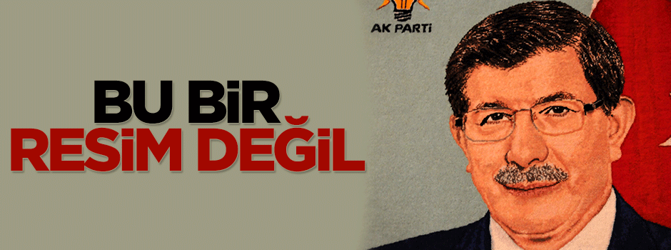 Başbakan Davutoğlu'nun portresi 288 bin ilmekle halıya aktarıldı