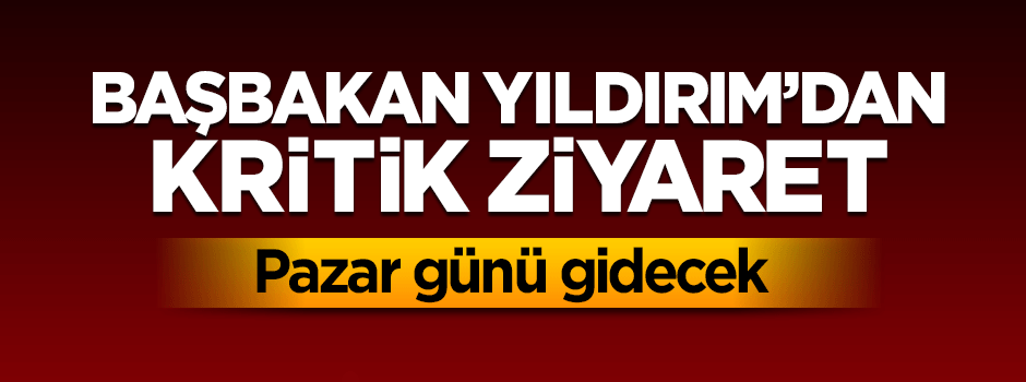 Başbakan Diyarbakır'ı ziyaret edecek