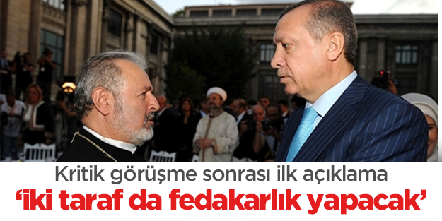 Başbakan Erdoğan, Ermeni Patrik Vekili Ateşyan ile bir araya geldi