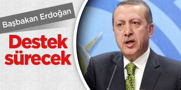 Başbakan Erdoğan'dan KKTC'ye destek sözü