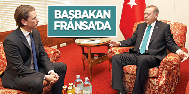 Başbakan Fransa’da