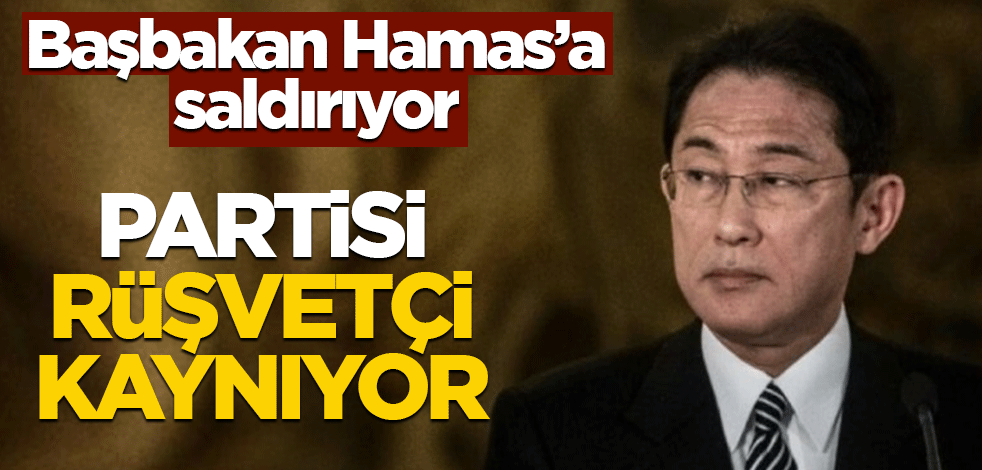 Başbakan Hamas'a saldırıyor! Partisi rüşvetçilerle kaynıyor