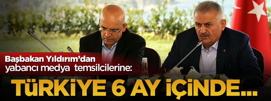 Başbakan yabancı medya temsilcileriyle biraraya geldi