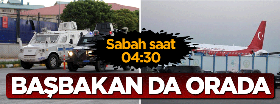Başbakan Yıldırım sabah saatlerinde şehit törenine katıldı