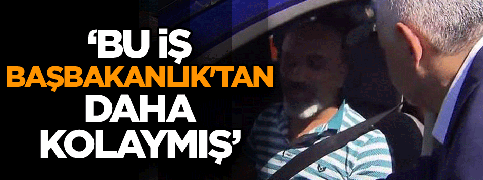 Başbakan Yıldırım: Bu iş Başbakanlık'tan daha kolaymış
