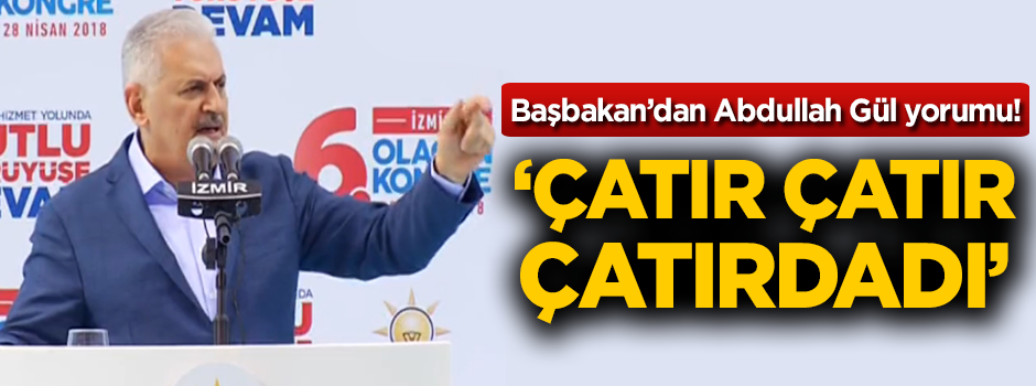 Başbakan Yıldırım: Bunların derdi Türkiye değil
