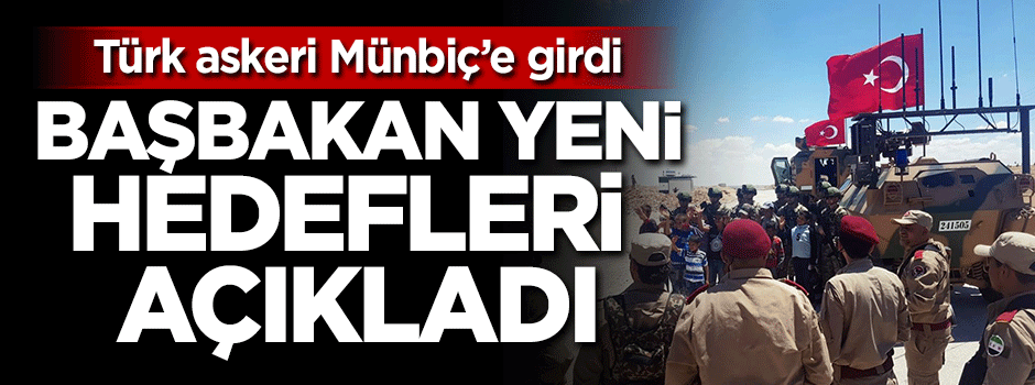 Başbakan Yıldırım yeni hedefleri açıkladı