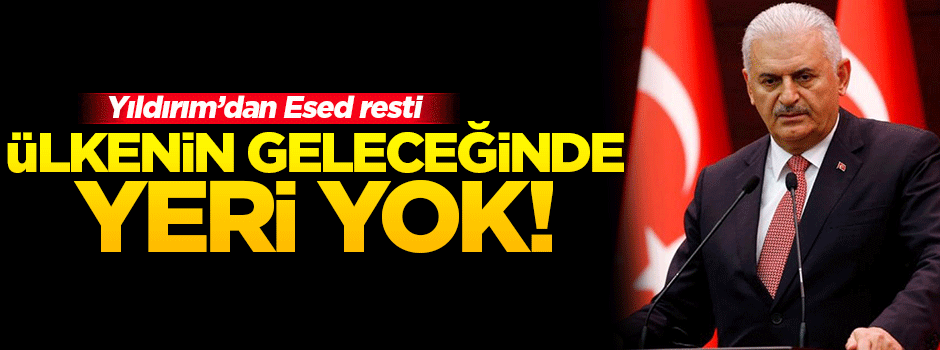 Başbakan Yıldırım'dan flaş Esed açıklaması