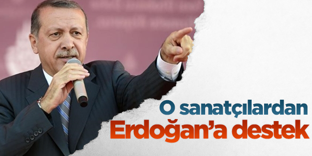 Başbakan'a 10 ünlü isimden destek!