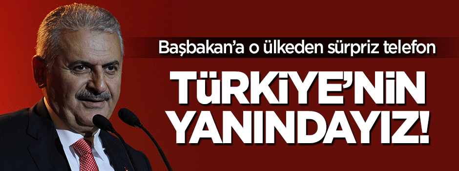 Başbakan'a Çipras'tan sürpriz telefon: Türkiye'nin yanındayız