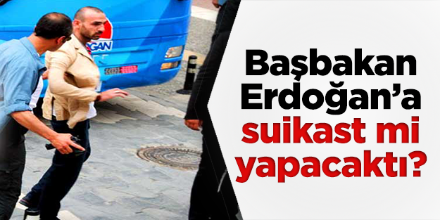 Başbakan'a yaklaşmaya çalışan silahlı şahıs yakalandı