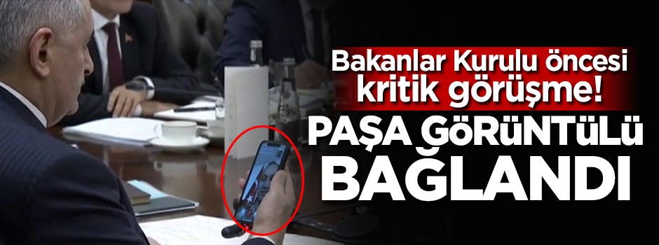 Başbakan'dan Bakanlar Kurulu öncesi kritik görüşme!