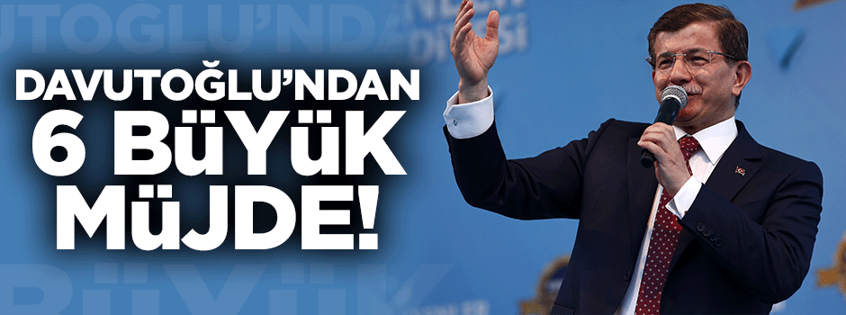 Başbakan'dan şoför esnafına 6 büyük müjde