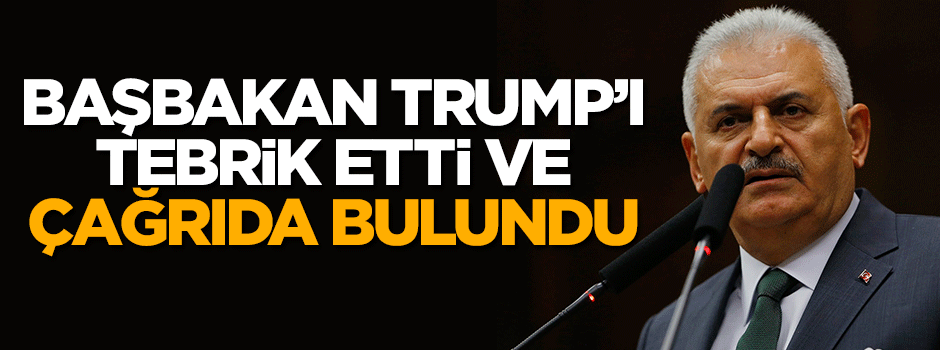 Başbakan'dan Trump'a FETÖ çağrısı