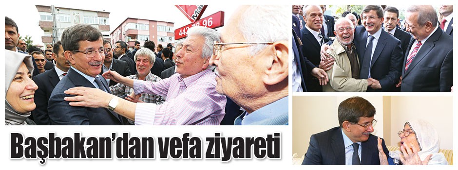 Başbakan’dan vefa ziyareti