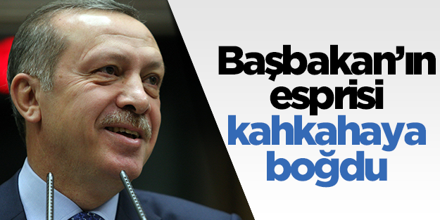 Başbakan'ın esprisi kahkahaya boğdu