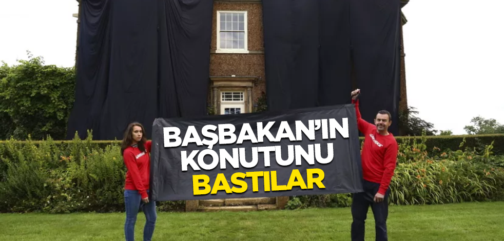 Başbakan'ın konutunu bastılar