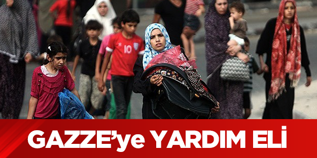 Başbakanlık Gazze'ye el uzattı