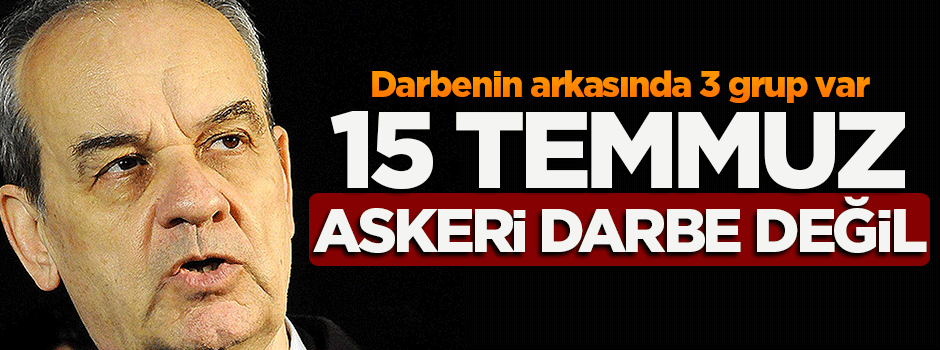 Başbuğ:15 Temmuz bir askeri darbe değil