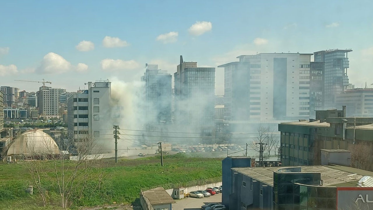 Basın Ekspres'te korkutan yangın!