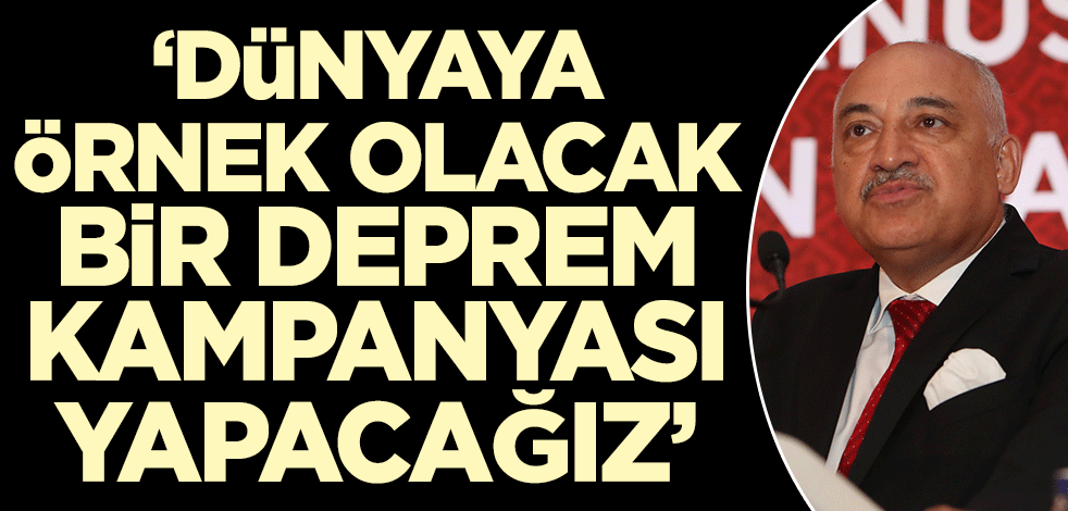 Başkan Büyükekşi açıkladı! Türk futbol kulüplerinden depremzedeler için seferberlik
