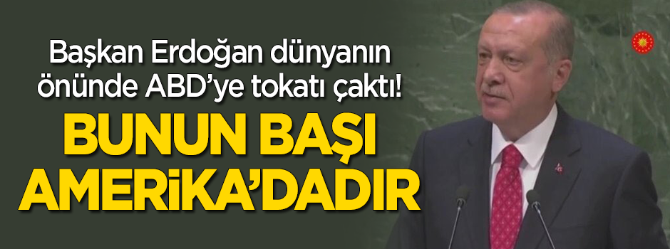 Başkan Erdoğan ABD'yi bombaladı: Teröristbaşı Amerikadadır!
