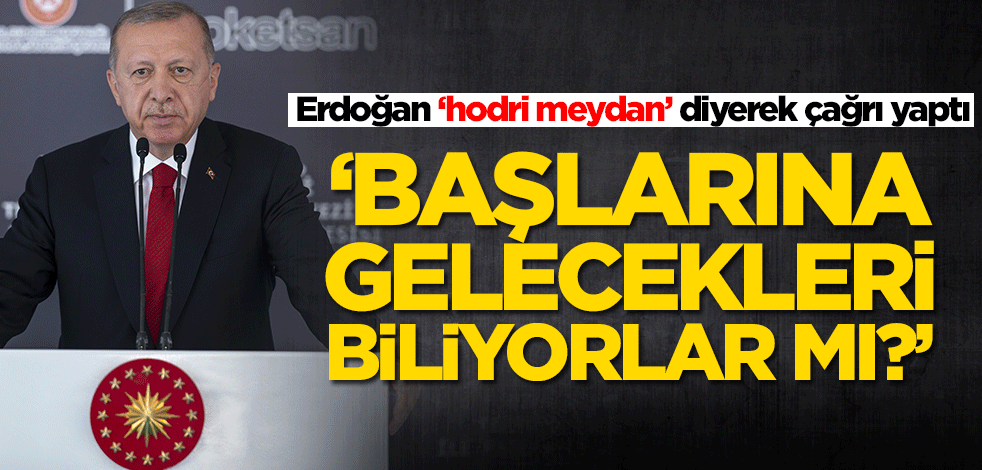 Başkan Erdoğan: Başlarına gelecekleri biliyorlar mı?