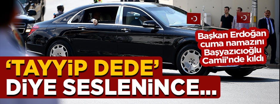 Başkan Erdoğan cami çıkışı 'Tayyip Dede' diye seslenen çocuğu görünce...
