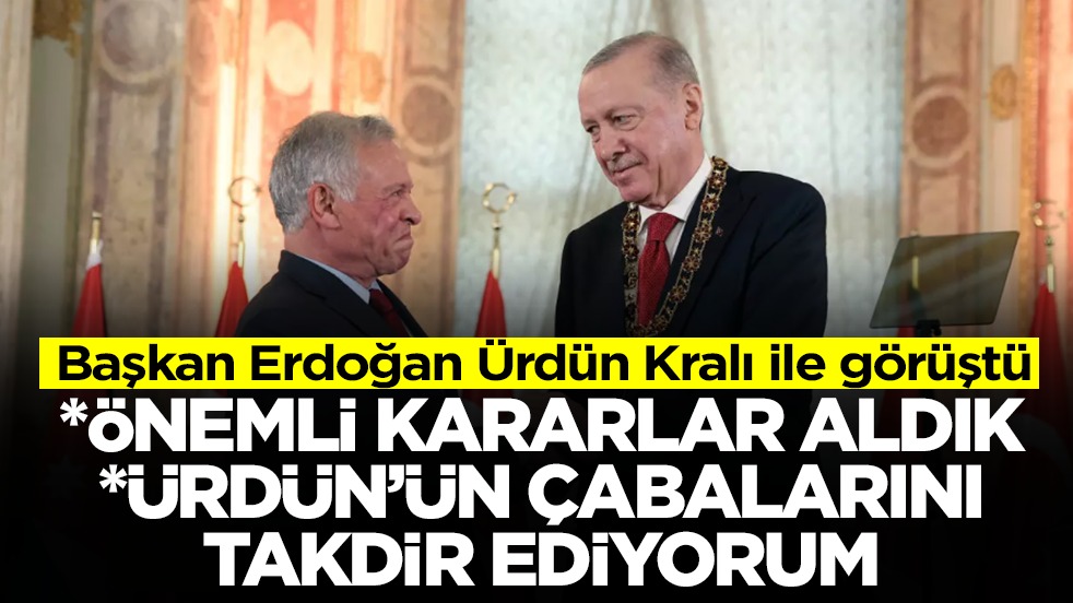 Başkan Erdoğan duyurdu: Önemli kararlar aldık