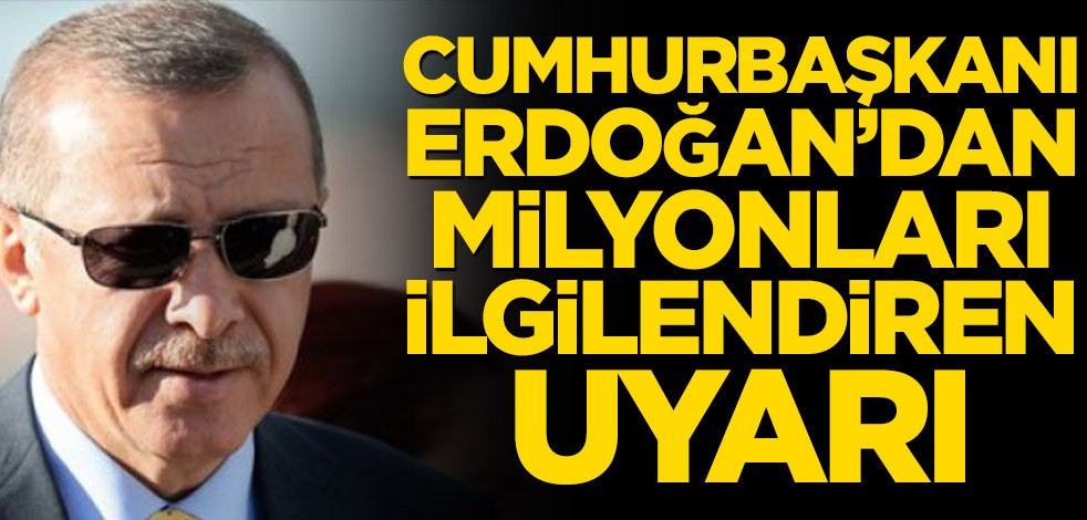 Başkan Erdoğan, işçi ve işveren temsilcilerini uyardı: Kıdem tazminatı düzenlemesi için anlaşın