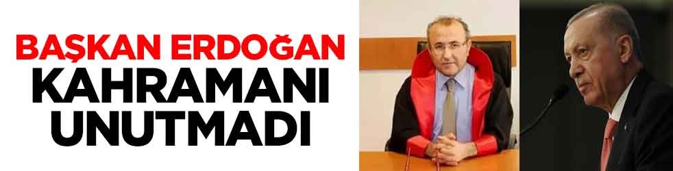 Başkan Erdoğan, şehit Savcı Mehmet Selim Kiraz'ı andı